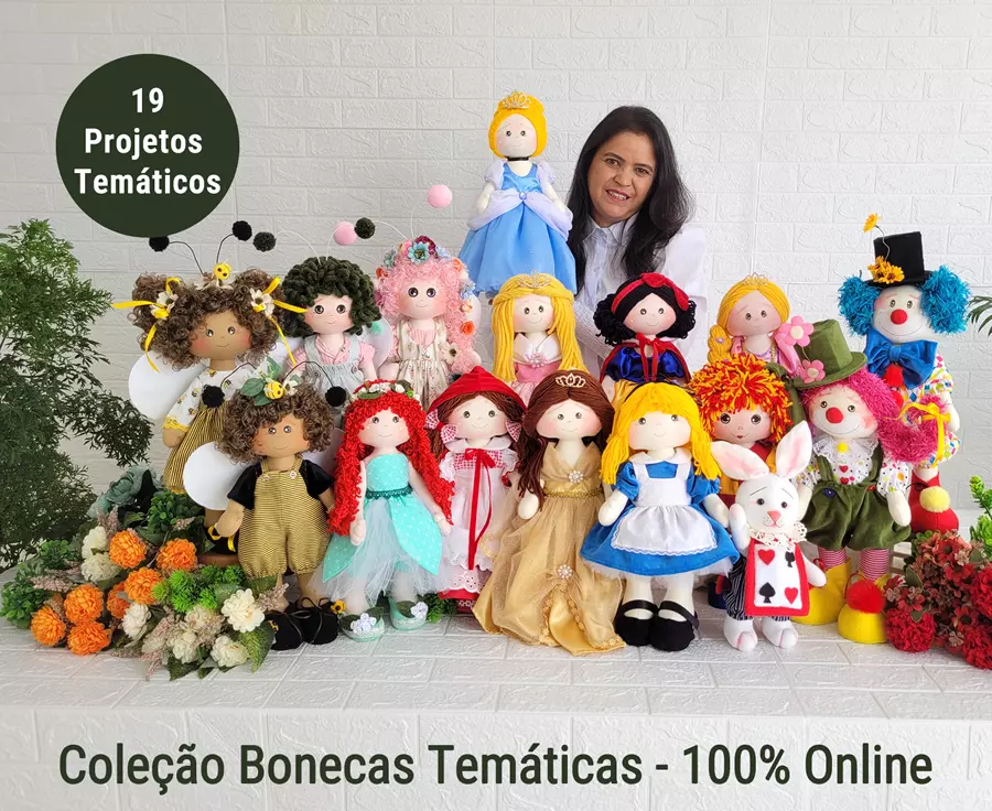 Coleção Bonecas Temáticas