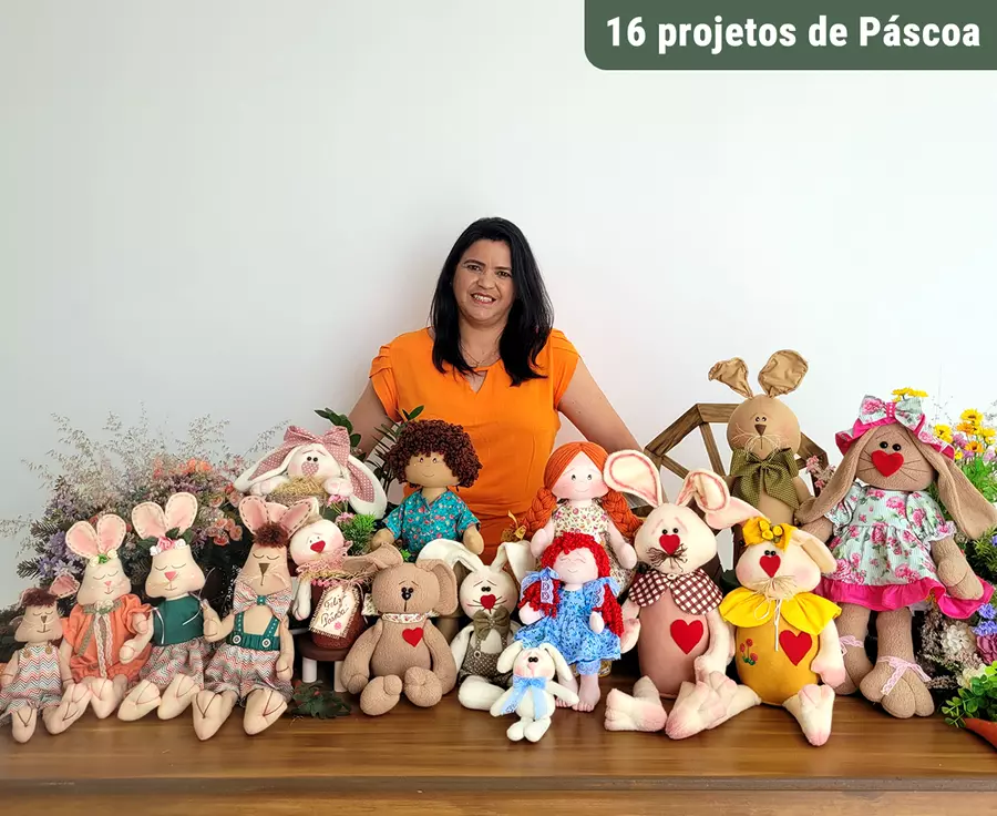 Coleção Coelhos Decorativos 2.0
